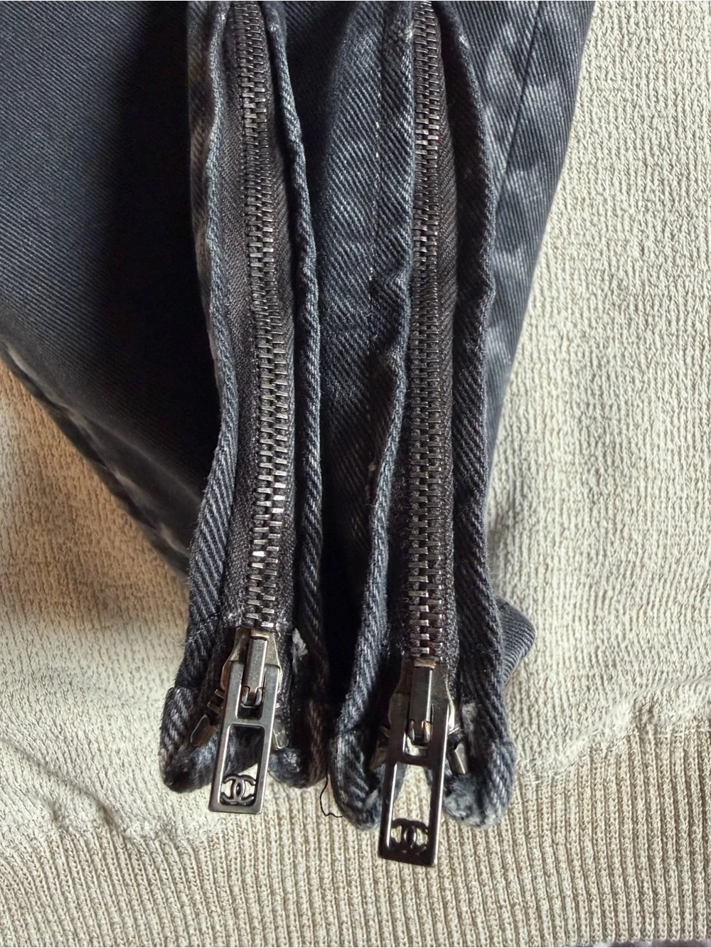 CHANEL authentic black